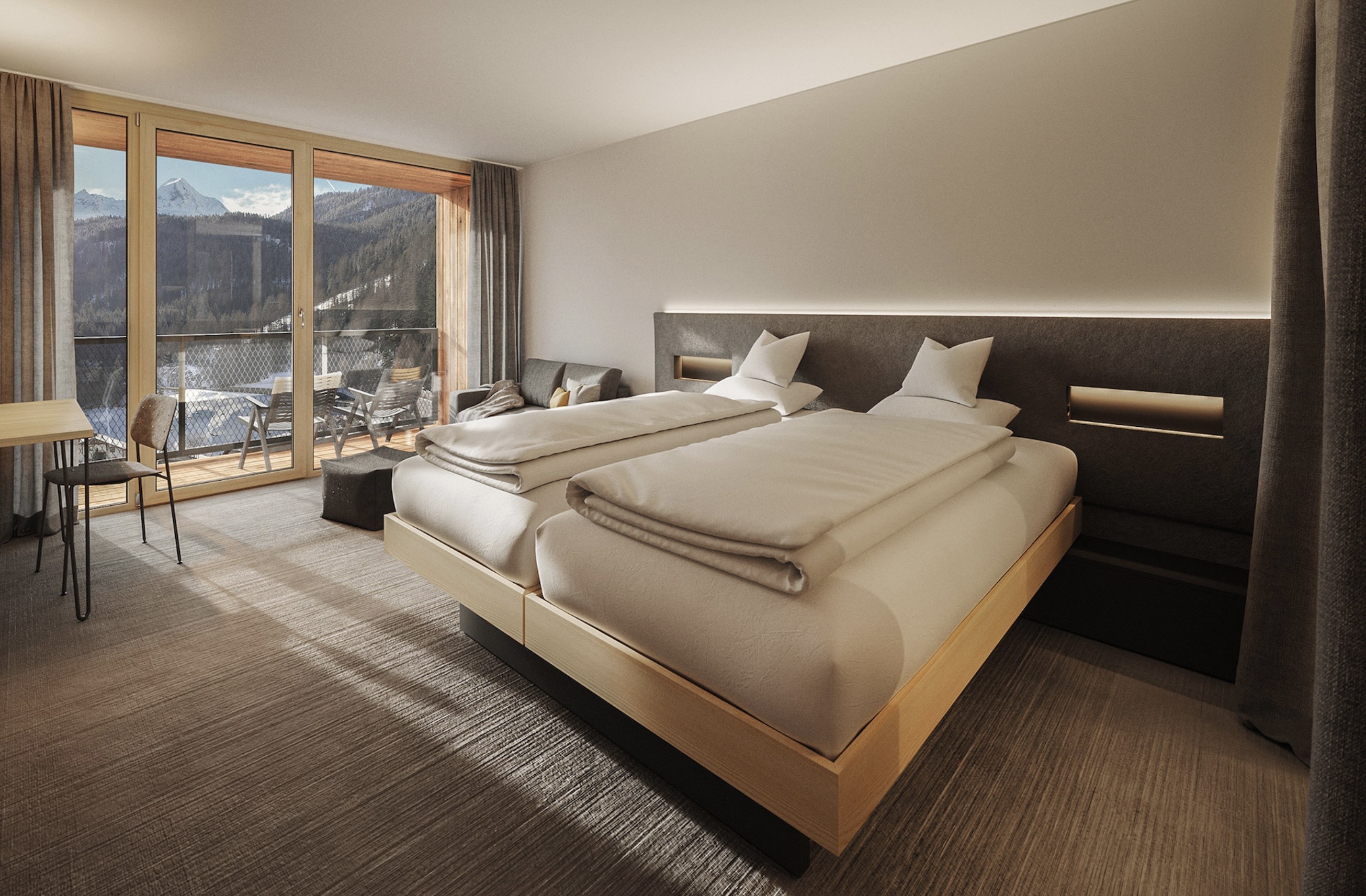 Lifestyle-Hotel die berge